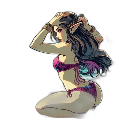 concept art, fantasy art, pixel art, cartoon transparent PNG cut-out