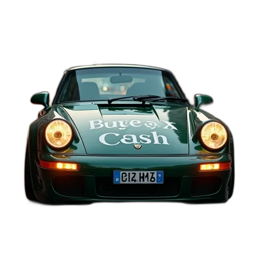 car, photorealistic, 3d render, concept art transparent PNG cut-out