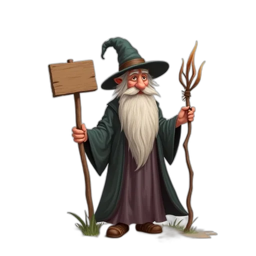 staff, fantasy art, concept art, pixel art transparent PNG cut-out