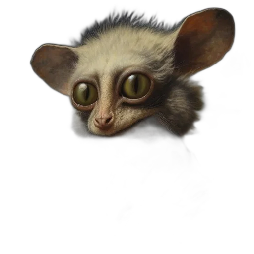creature, animal, face, staff transparent PNG cut-out