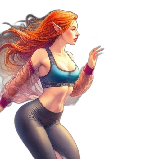 concept art, comic book art, fantasy art, photorealistic transparent PNG cut-out