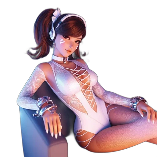 robot, dress, concept art, cyberpunk transparent PNG cut-out