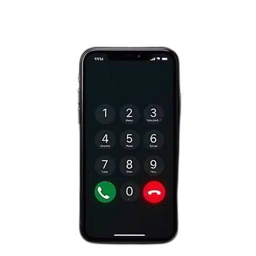screenshot, phone, has, dialer transparent PNG cut-out