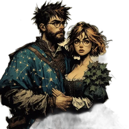 jacket, fantasy art, comic book art, concept art transparent PNG cut-out