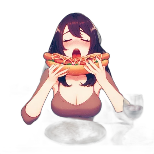 food, creature, face, weapon transparent PNG cut-out