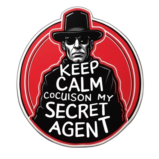 keep, calm, focus, secret transparent PNG cut-out