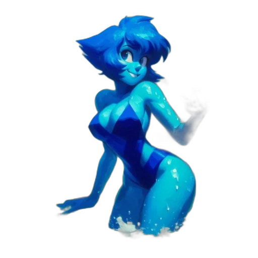 dress, staff, robot, creature transparent PNG cut-out