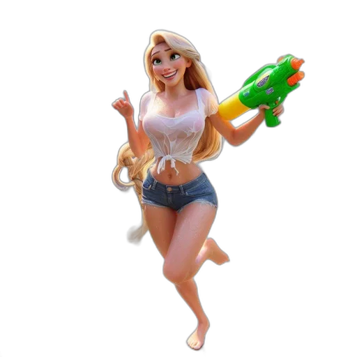weapon, 3d render, concept art, cartoon transparent PNG cut-out