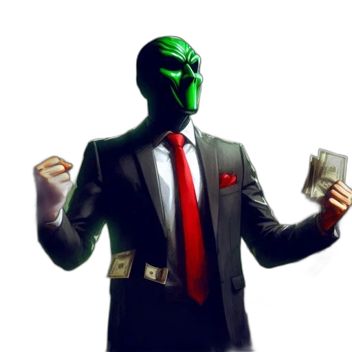 mask, face, robot, jacket transparent PNG cut-out