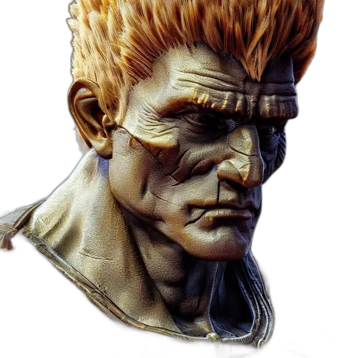 face, staff, mask, creature transparent PNG cut-out