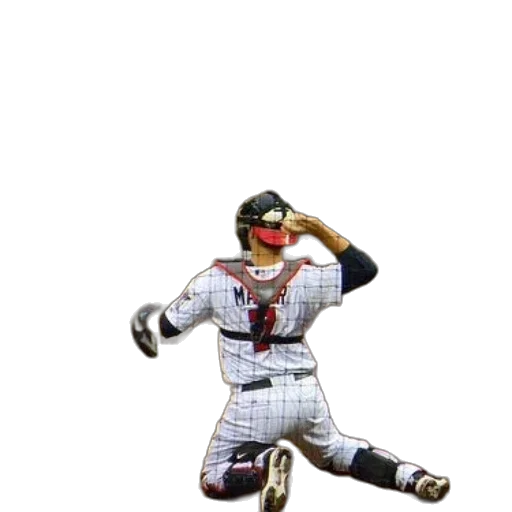 creature, 3d render, baseball, player transparent PNG cut-out