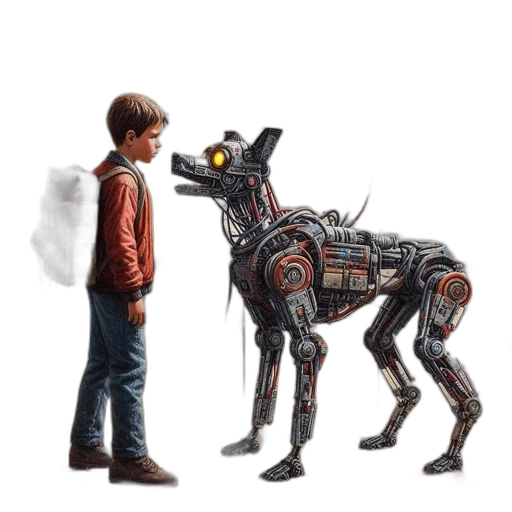 robot, animal, creature, weapon transparent PNG cut-out