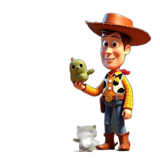 hat, robot, animal, staff transparent PNG cut-out