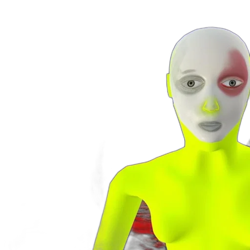 mask, robot, face, creature transparent PNG cut-out