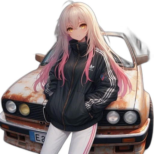 jacket, car, dragon, dress transparent PNG cut-out