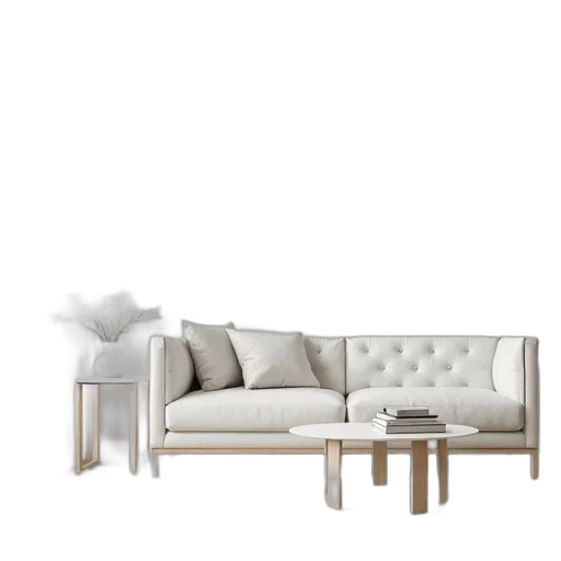 furniture, 3d render, photorealistic, concept art transparent PNG cut-out