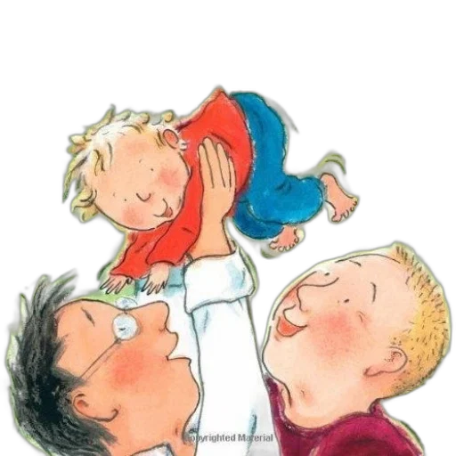 daddy, papa, lesléa, newman transparent PNG cut-out