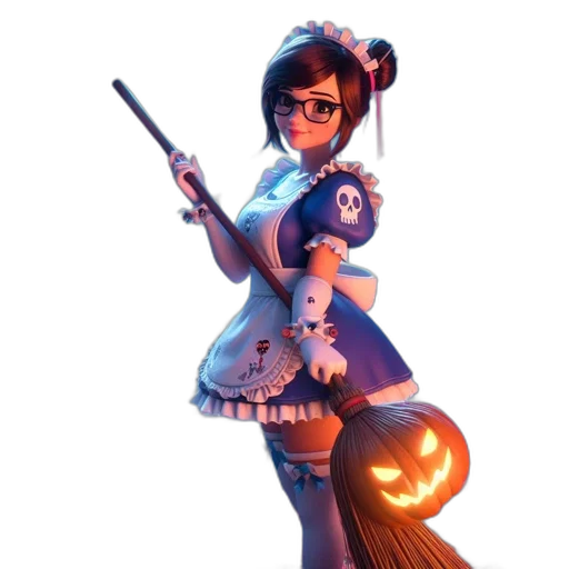staff, weapon, dress, jacket transparent PNG cut-out