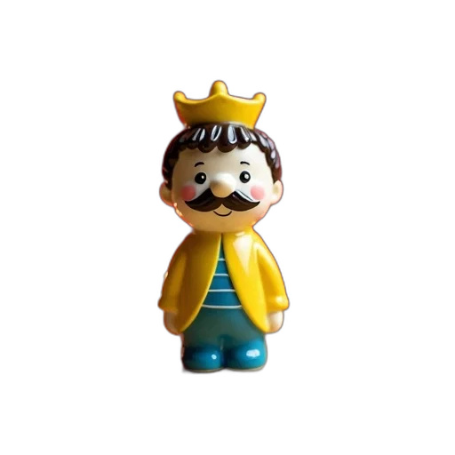 crown, staff, 3d render, concept art transparent PNG cut-out