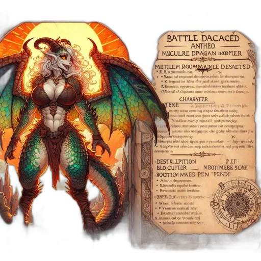 dragon, creature, concept art, fantasy art transparent PNG cut-out