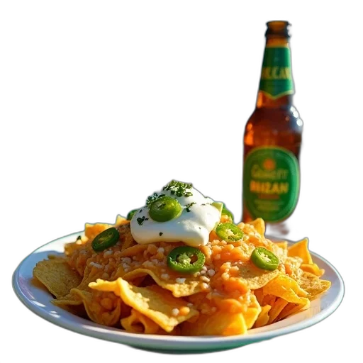 food, bottle, 3d render, photorealistic transparent PNG cut-out