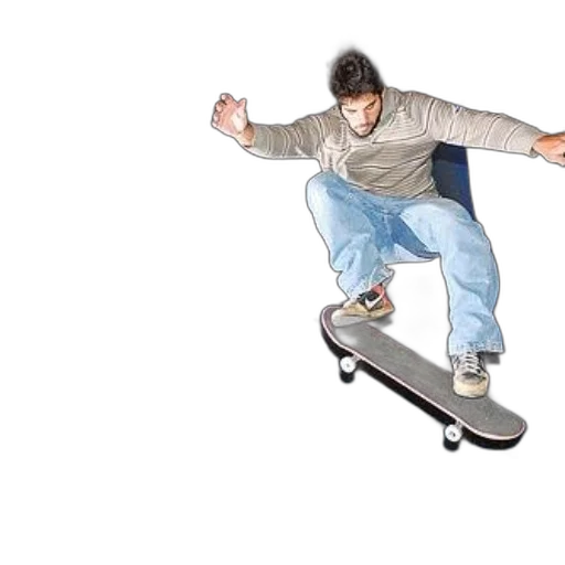 photorealistic, 3d render, concept art, skateboarder transparent PNG cut-out