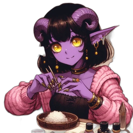 food, staff, creature, jewelry transparent PNG cut-out
