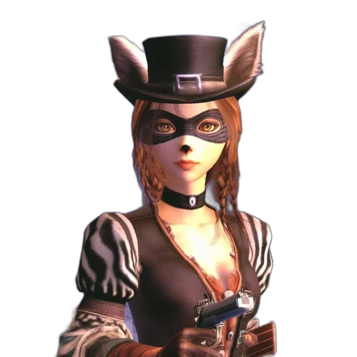 mask, hat, staff, weapon transparent PNG cut-out