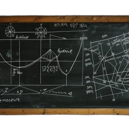 concept art, underwater, framed, chalkboard transparent PNG cut-out