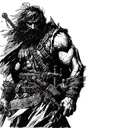 sword, weapon, comic book art, concept art transparent PNG cut-out