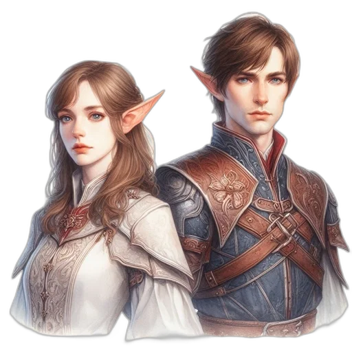 fantasy art, concept art, pixel art, 3d render transparent PNG cut-out