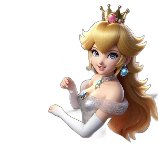 crown, dress, fantasy art, concept art transparent PNG cut-out