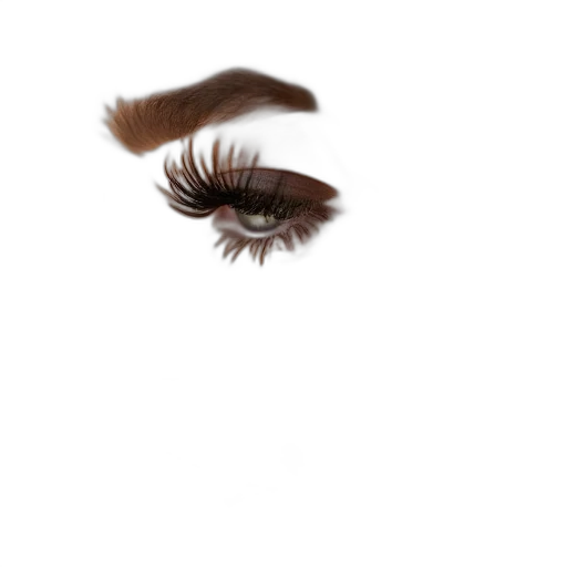 hair, face, creature, mask transparent PNG cut-out