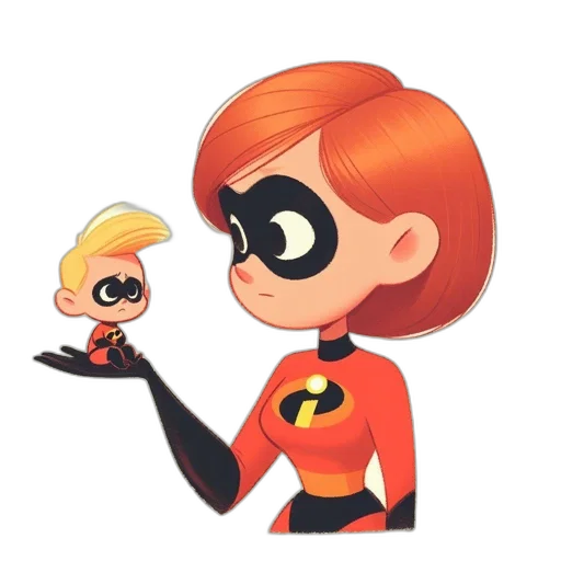 comic book art, concept art, cartoon, 3d render transparent PNG cut-out