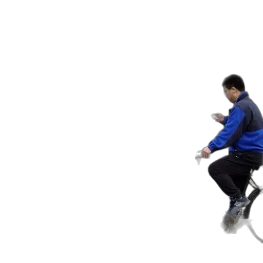 jacket, shoes, staff, robot transparent PNG cut-out