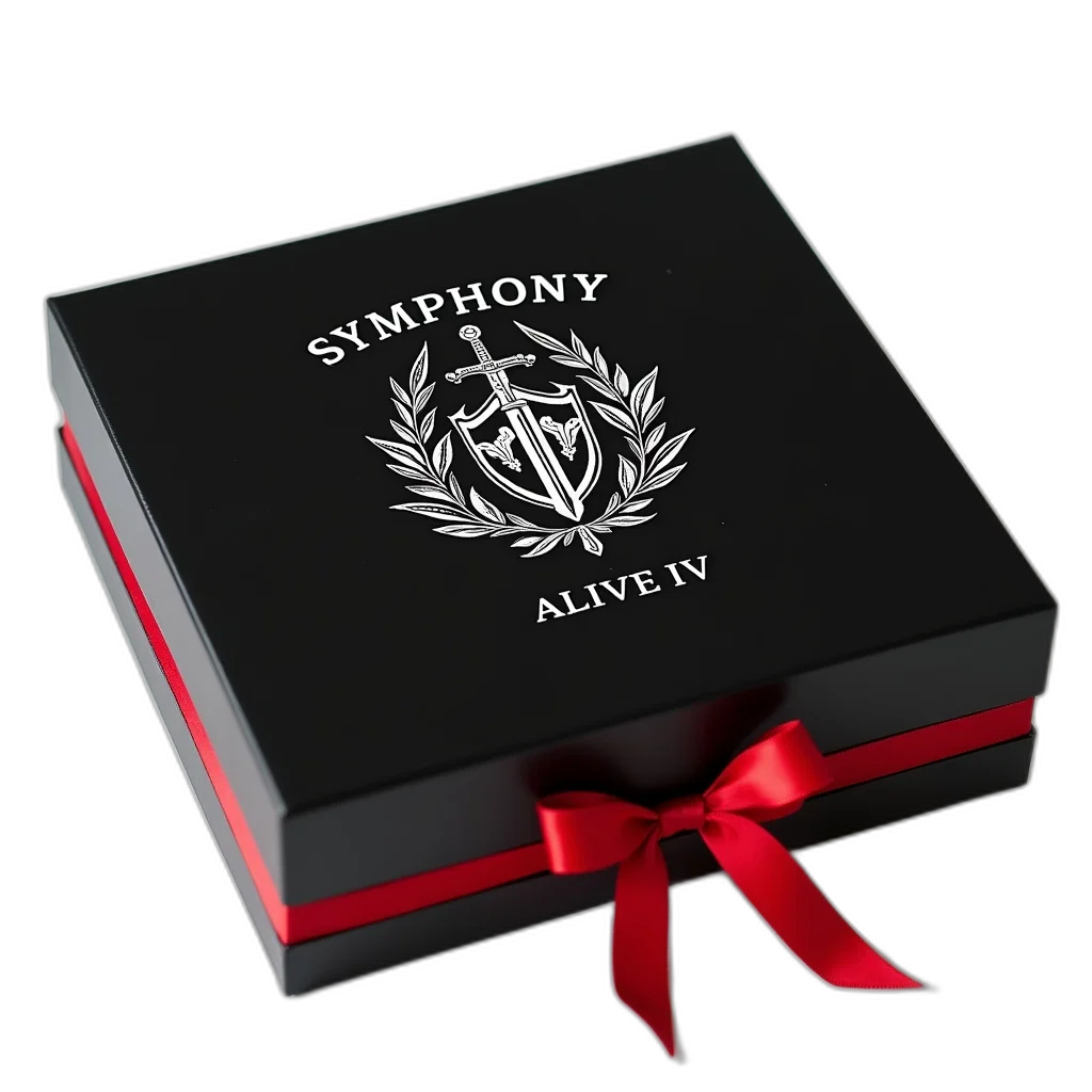 jewelry, black, box, glossy transparent PNG cut-out
