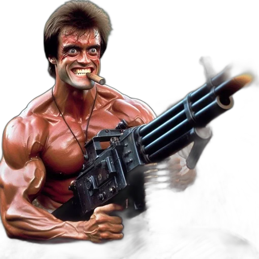 weapon, concept art, comic book art, photorealistic transparent PNG cut-out