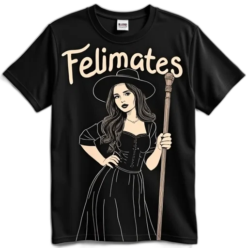 black, t-shirt, stylized, illustration transparent PNG cut-out