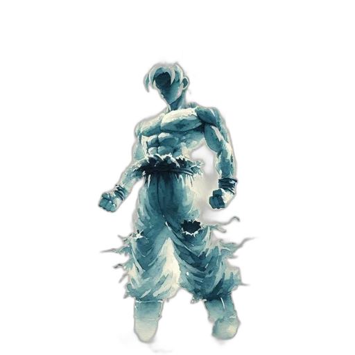 robot, creature, mask, staff transparent PNG cut-out