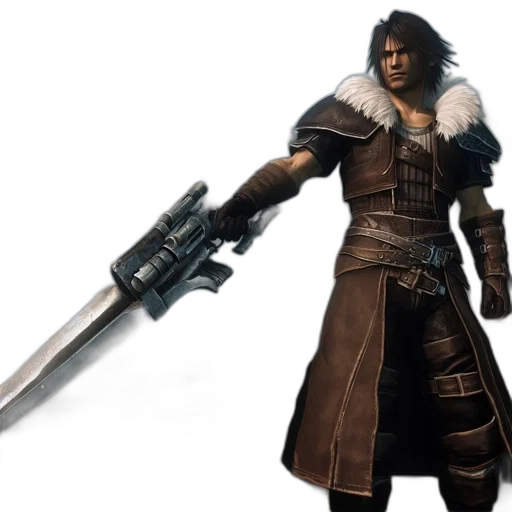 sword, weapon, staff, jacket transparent PNG cut-out