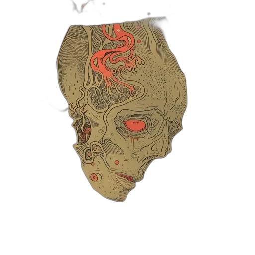 mask, face, crown, jacket transparent PNG cut-out