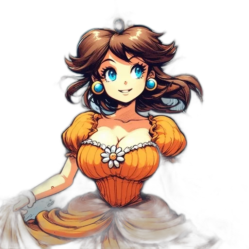 dress, crown, jewelry, flower transparent PNG cut-out