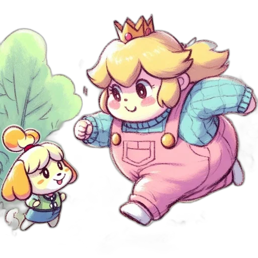 crown, concept art, watercolor, pixel art transparent PNG cut-out