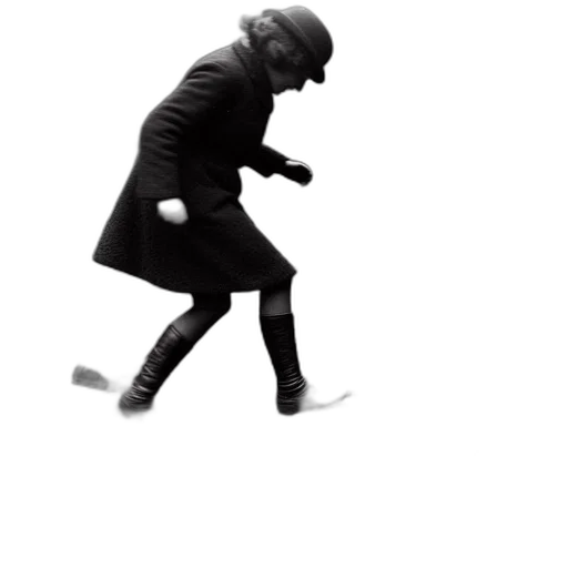 jacket, staff, hat, shoes transparent PNG cut-out