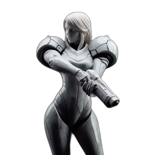 robot, weapon, jacket, concept art transparent PNG cut-out
