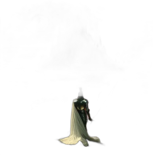 sword, mask, creature, dress transparent PNG cut-out