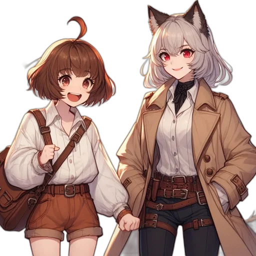 staff, jacket, weapon, animal transparent PNG cut-out