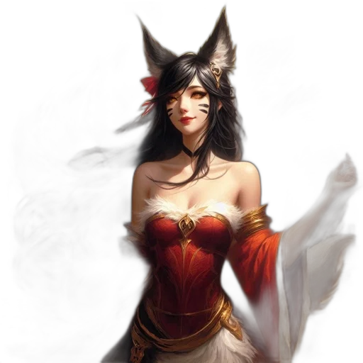 staff, mask, dragon, fantasy art transparent PNG cut-out