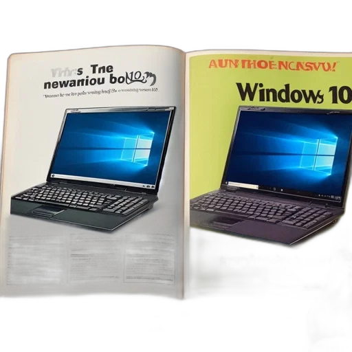 3d render, two-page, spread, features transparent PNG cut-out