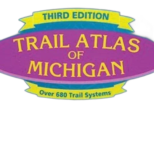 trail, atlas, michigan, book transparent PNG cut-out